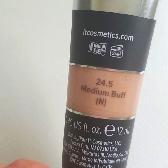 NEW It Cosmetics Bye Bye Under Eye Full Coverage Concealer 24.5 Medium Buff - Picture 3 of 5